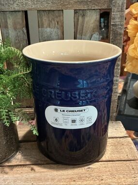 Le Creuset Indigo Blue Utensil Crock
